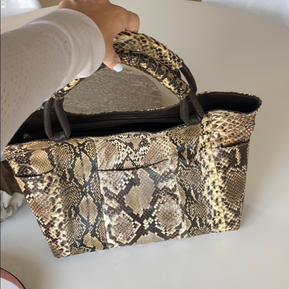 SNAKE SKIN BAG
